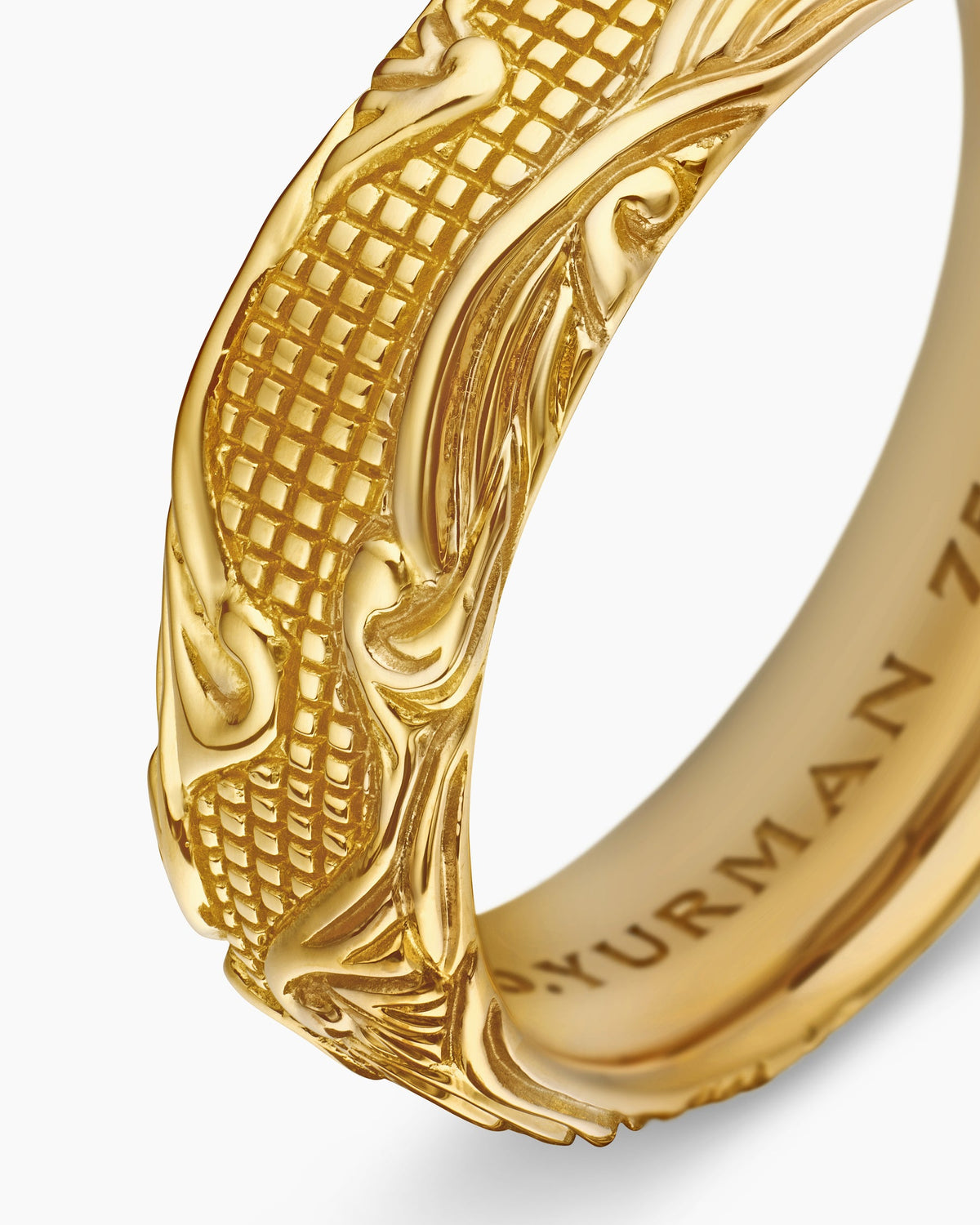 David Yurman Waves Band Ring David Yurman Men’s|Wedding