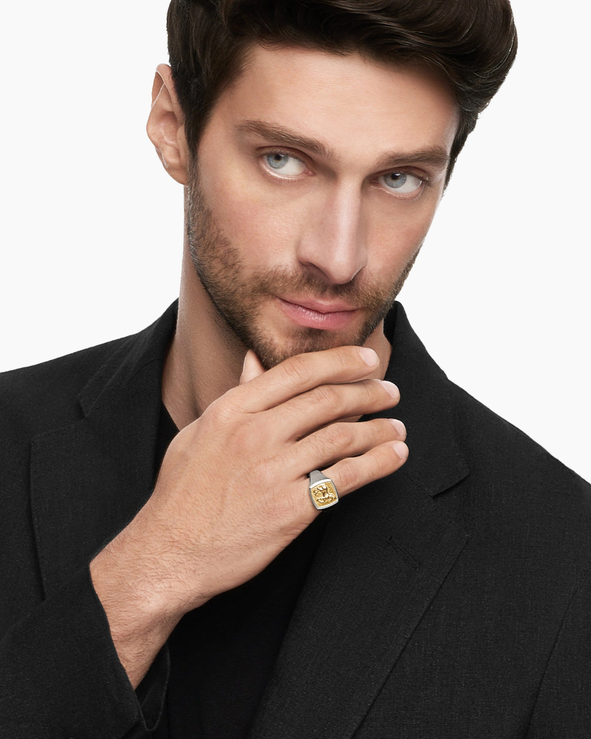 David Yurman Petrvs Horse Pinky Ring David Yurman Men’s
