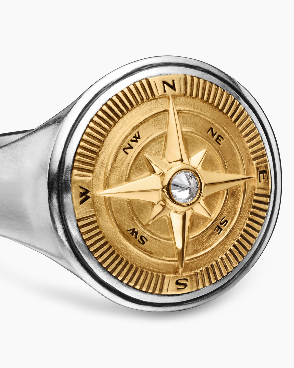David Yurman Maritime Compass Signet Ring David Yurman Men’s