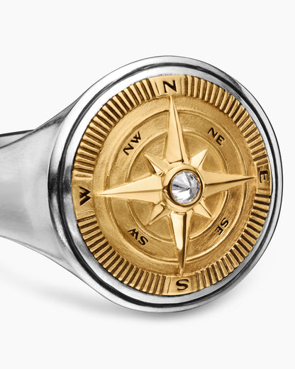 David Yurman Maritime Compass Signet Ring David Yurman Men’s