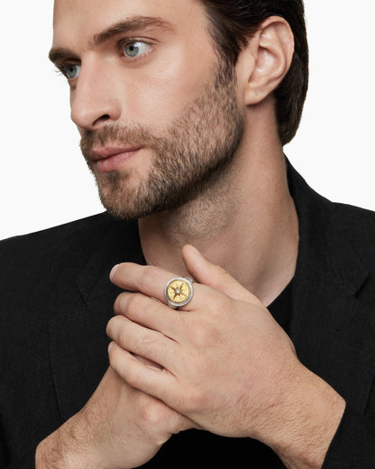 David Yurman Maritime Compass Signet Ring David Yurman Men’s