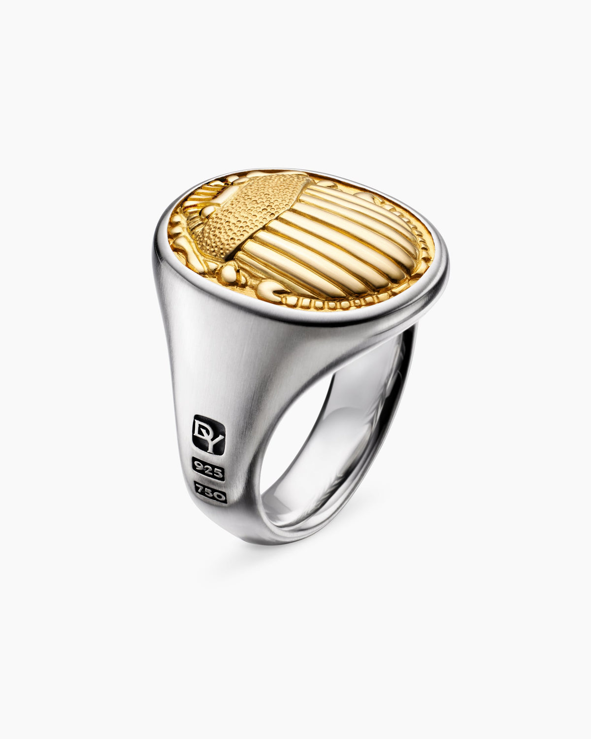 David Yurman Petrvs Scarab Signet Ring David Yurman Men’s