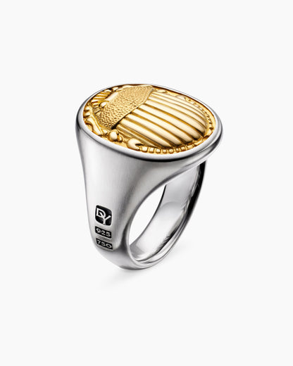 David Yurman Petrvs Scarab Signet Ring David Yurman Men’s