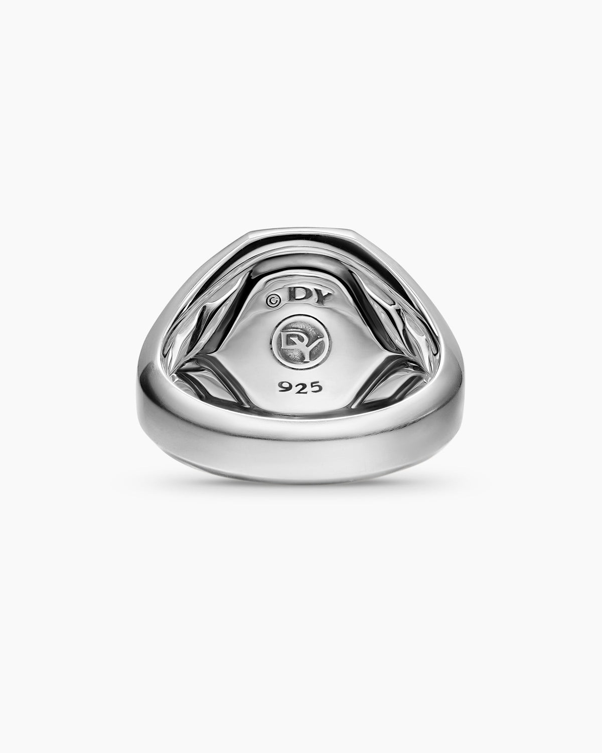 David Yurman Mens Streamline Signet Ring in Sterling Silver, 18mm David Yurman Men’s