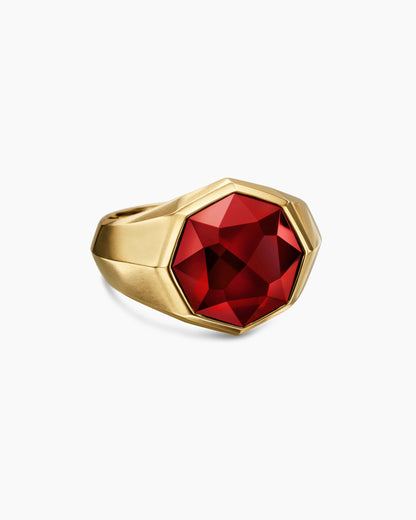 David Yurman Faceted Signet Ring David Yurman Men’s