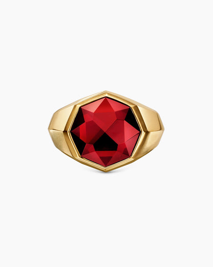 David Yurman Faceted Signet Ring David Yurman Men’s