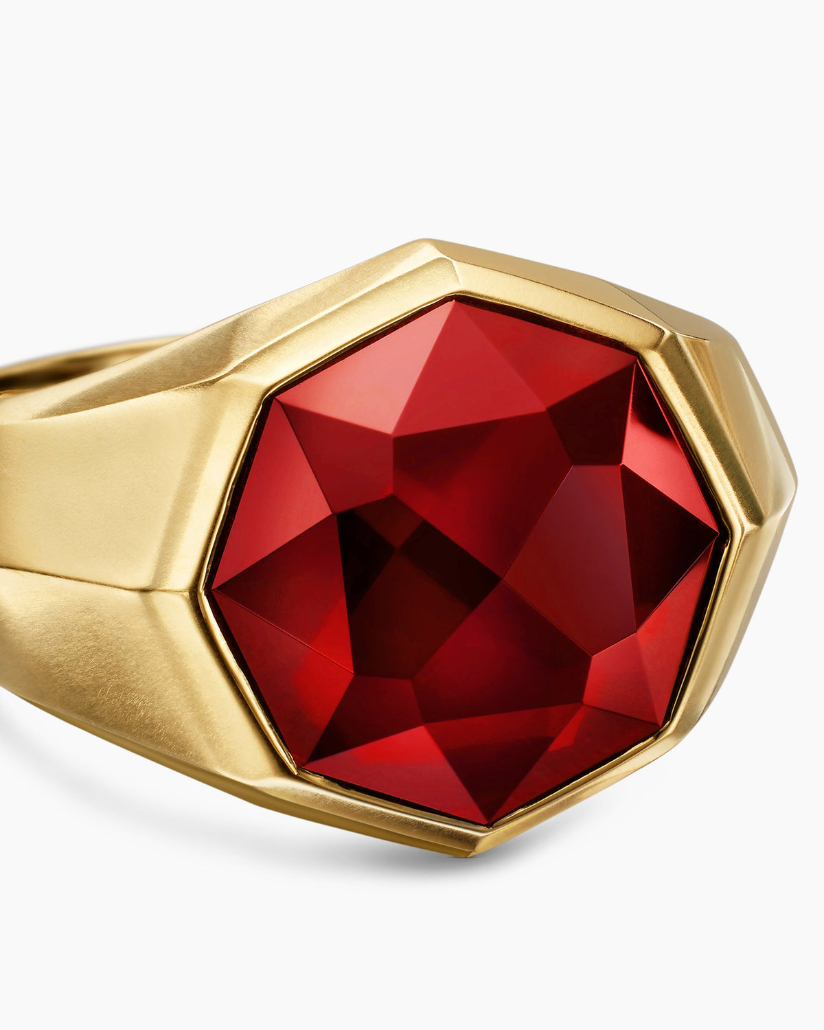David Yurman Faceted Signet Ring David Yurman Men’s