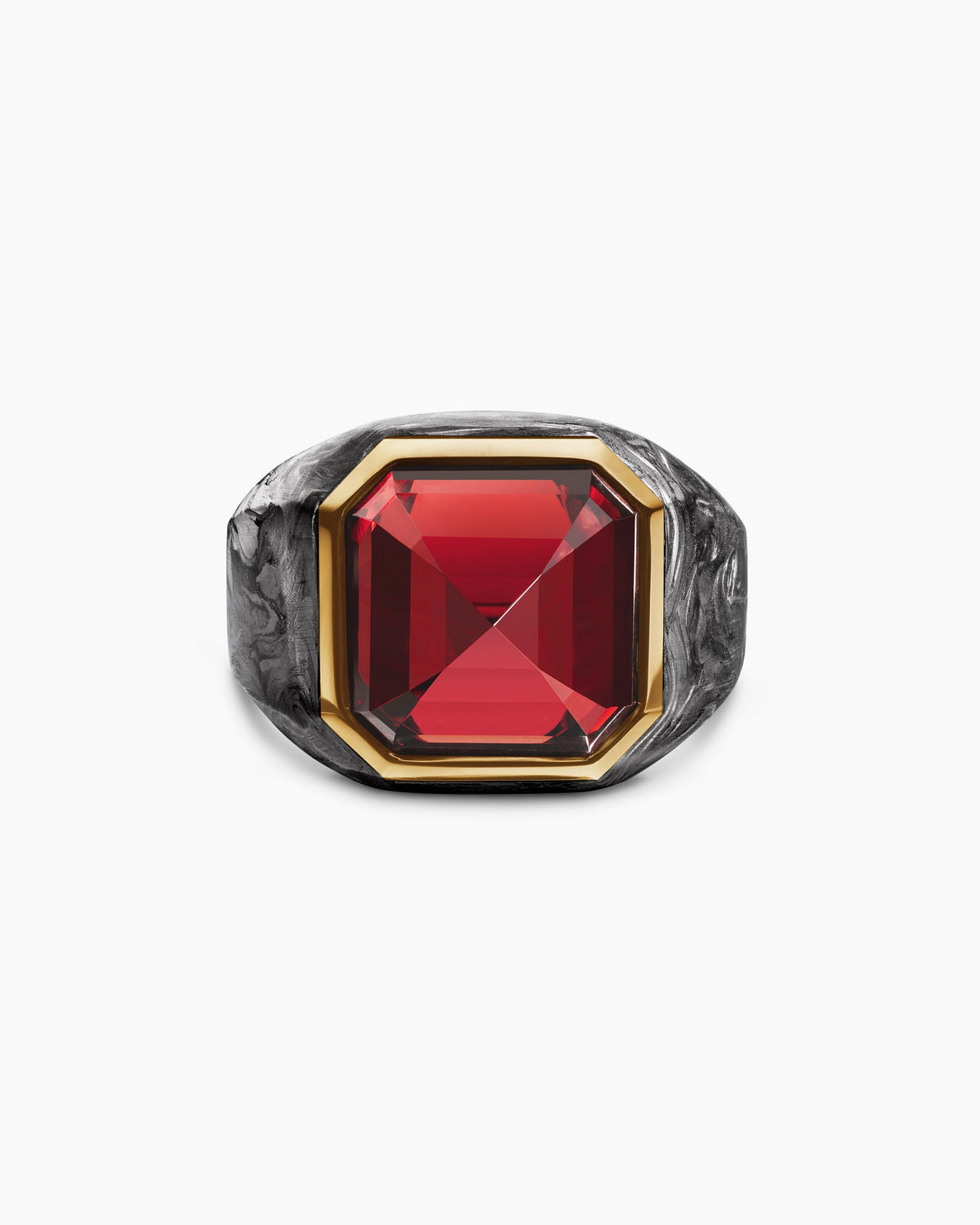 David Yurman Hexagonal Signet Ring David Yurman Men’s