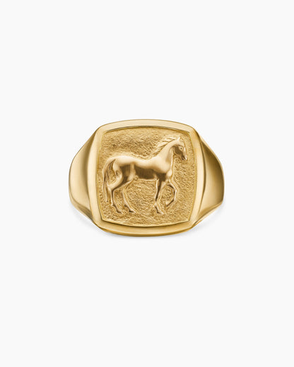 David Yurman Petrvs Horse Pinky Ring David Yurman Men’s