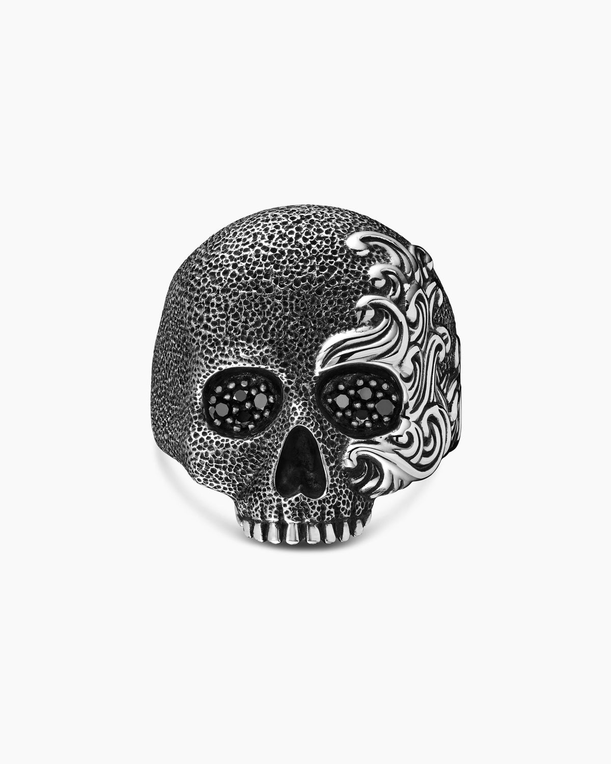David Yurman Waves Skull Ring David Yurman Men’s