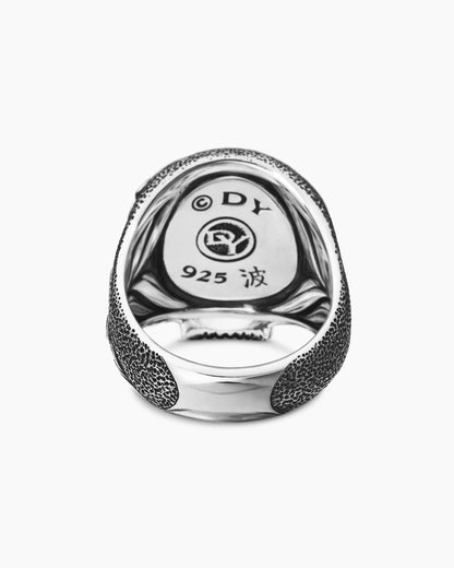 David Yurman Waves Skull Ring David Yurman Men’s
