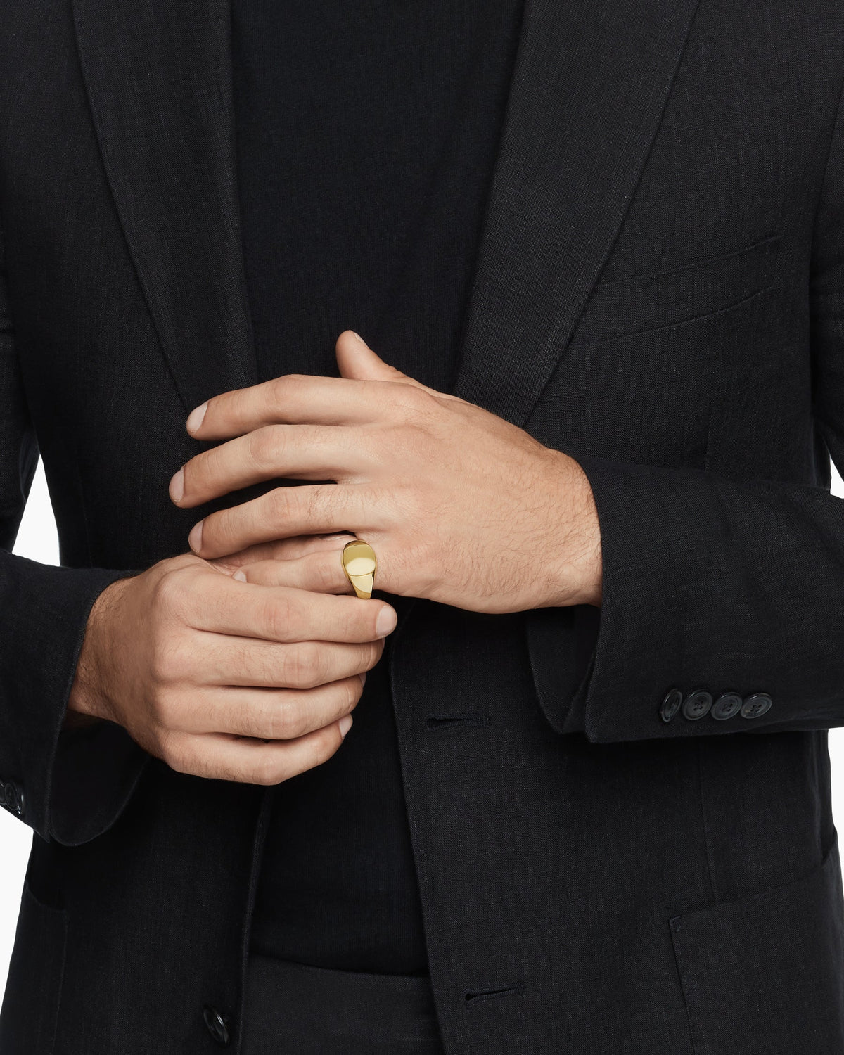 David Yurman Streamline Pinky Ring David Yurman Men’s