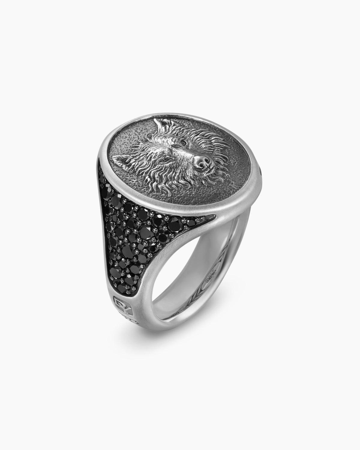 David Yurman Petrvs Wolf Signet Ring David Yurman Men’s