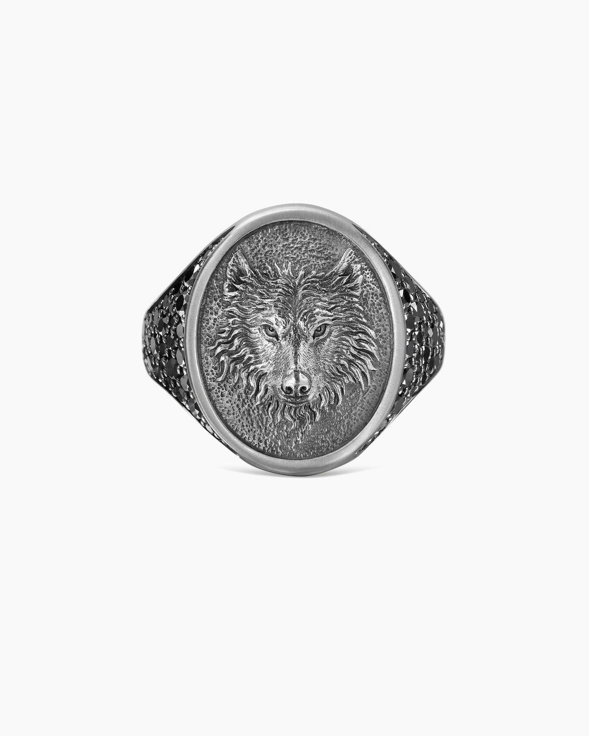 David Yurman Petrvs Wolf Signet Ring David Yurman Men’s