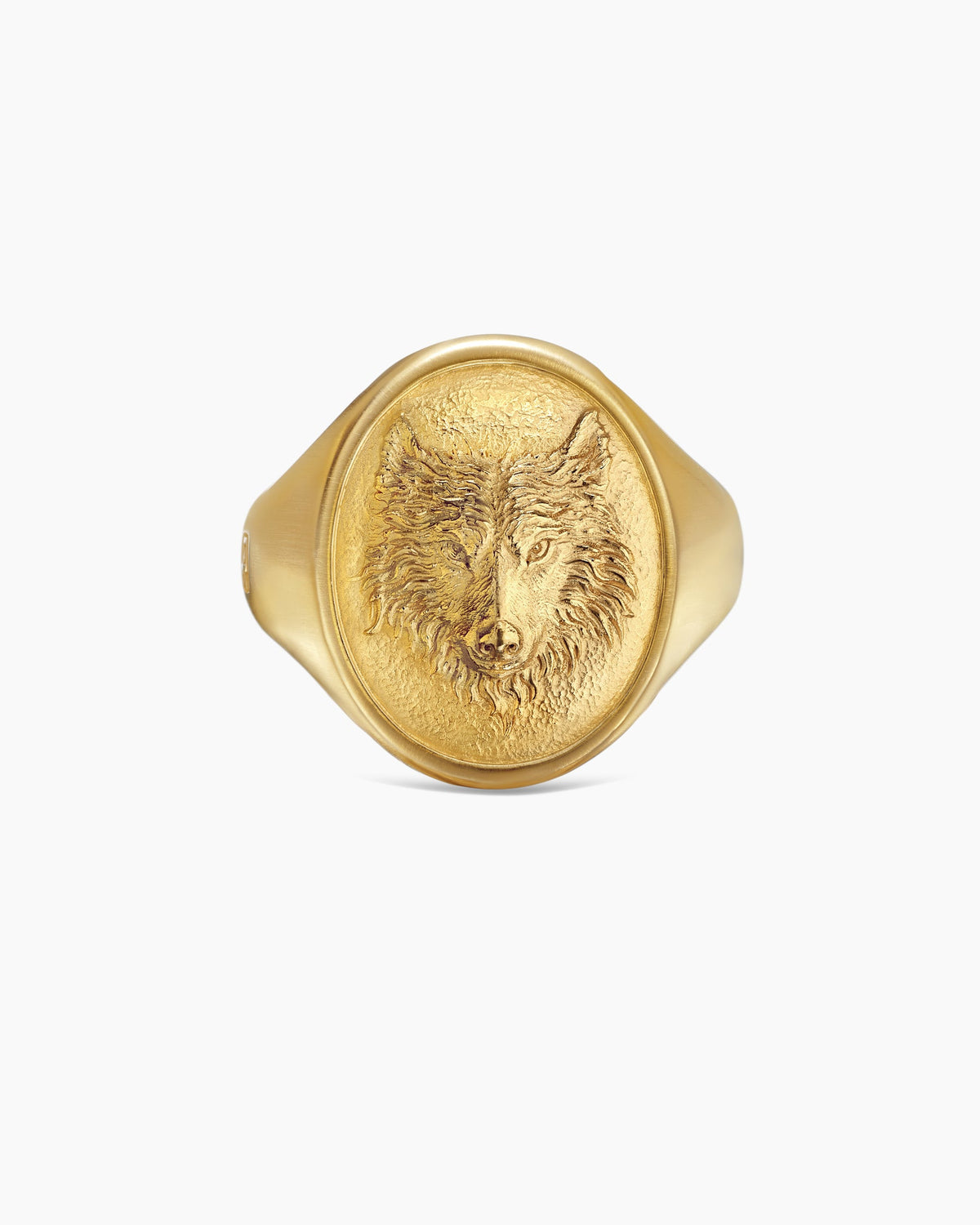 David Yurman Petrvs Wolf Signet Ring David Yurman Men’s