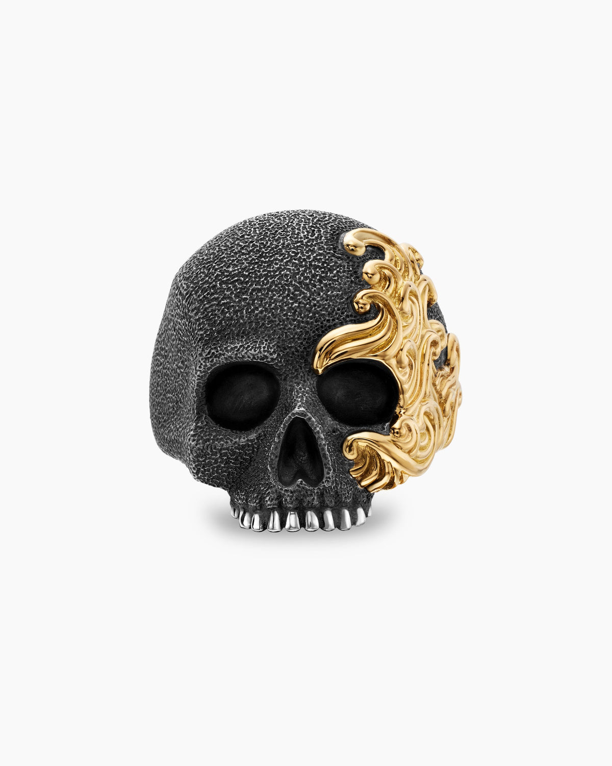 David Yurman Waves Skull Ring David Yurman Men’s