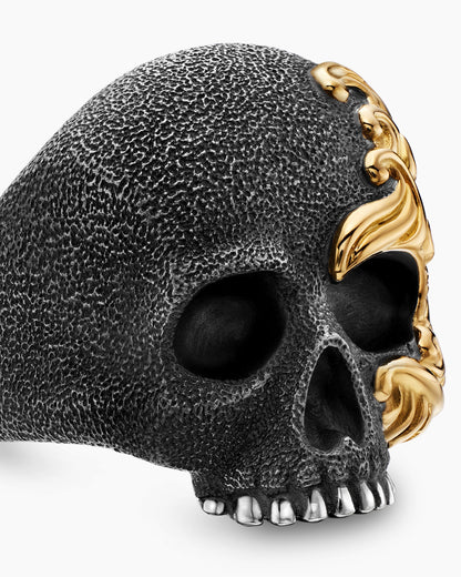 David Yurman Waves Skull Ring David Yurman Men’s