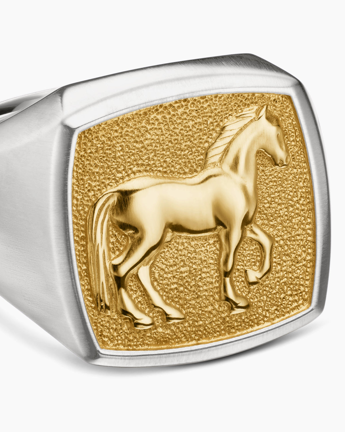 David Yurman Petrvs Horse Signet Ring David Yurman Men’s