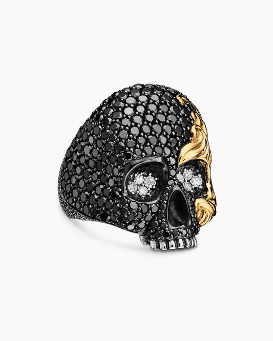 David Yurman Waves Skull Ring David Yurman Men’s