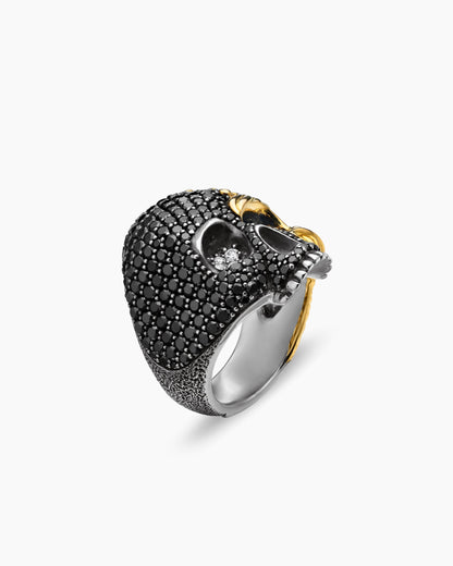 David Yurman Waves Skull Ring David Yurman Men’s