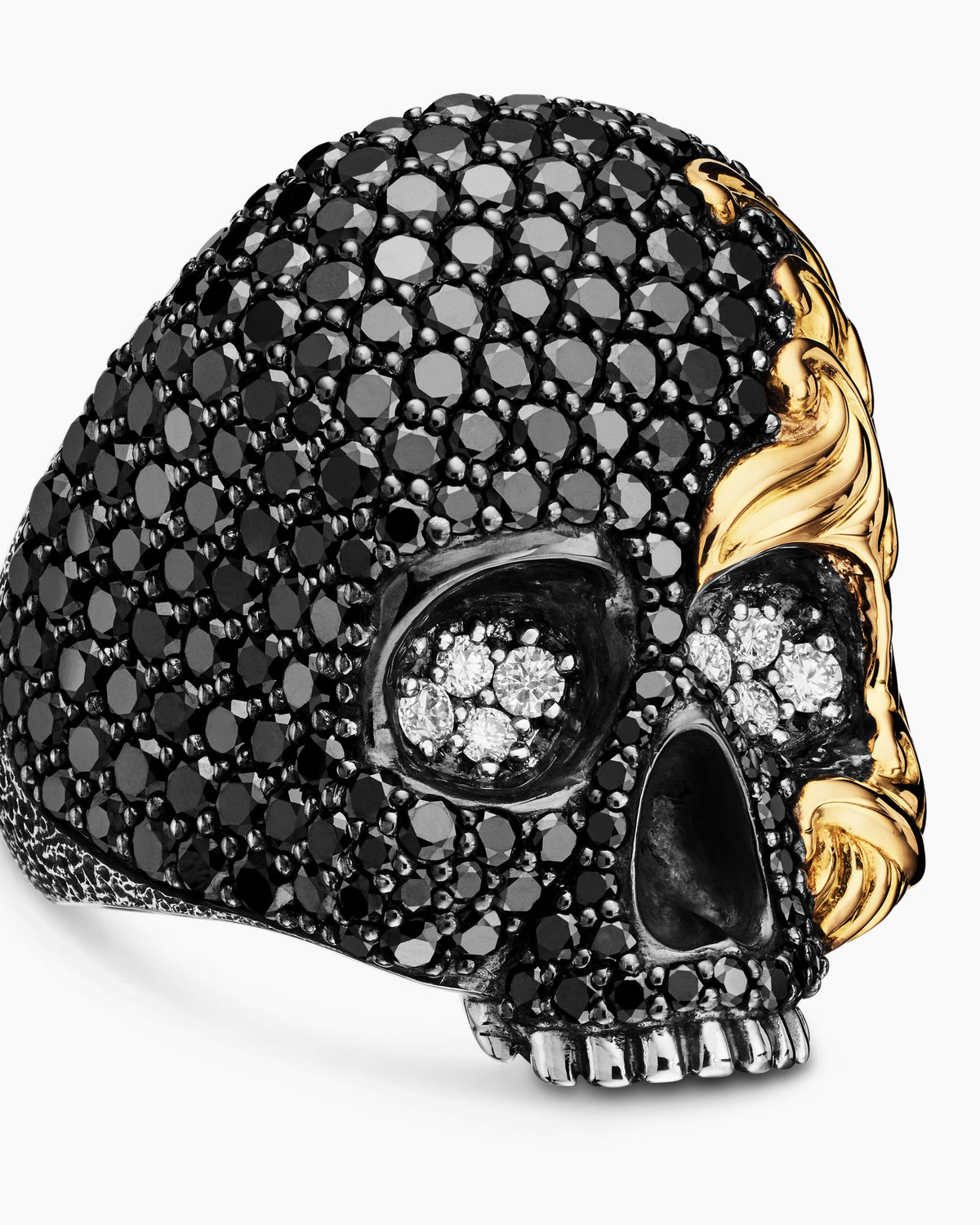 David Yurman Waves Skull Ring David Yurman Men’s