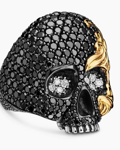 David Yurman Waves Skull Ring David Yurman Men’s