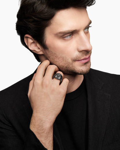 David Yurman Memento Mori Skull Ring David Yurman Men’s