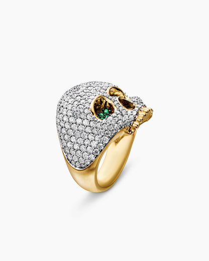 David Yurman Memento Mori Skull Ring David Yurman Men’s