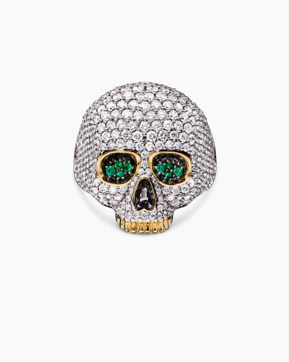 David Yurman Memento Mori Skull Ring David Yurman Men’s