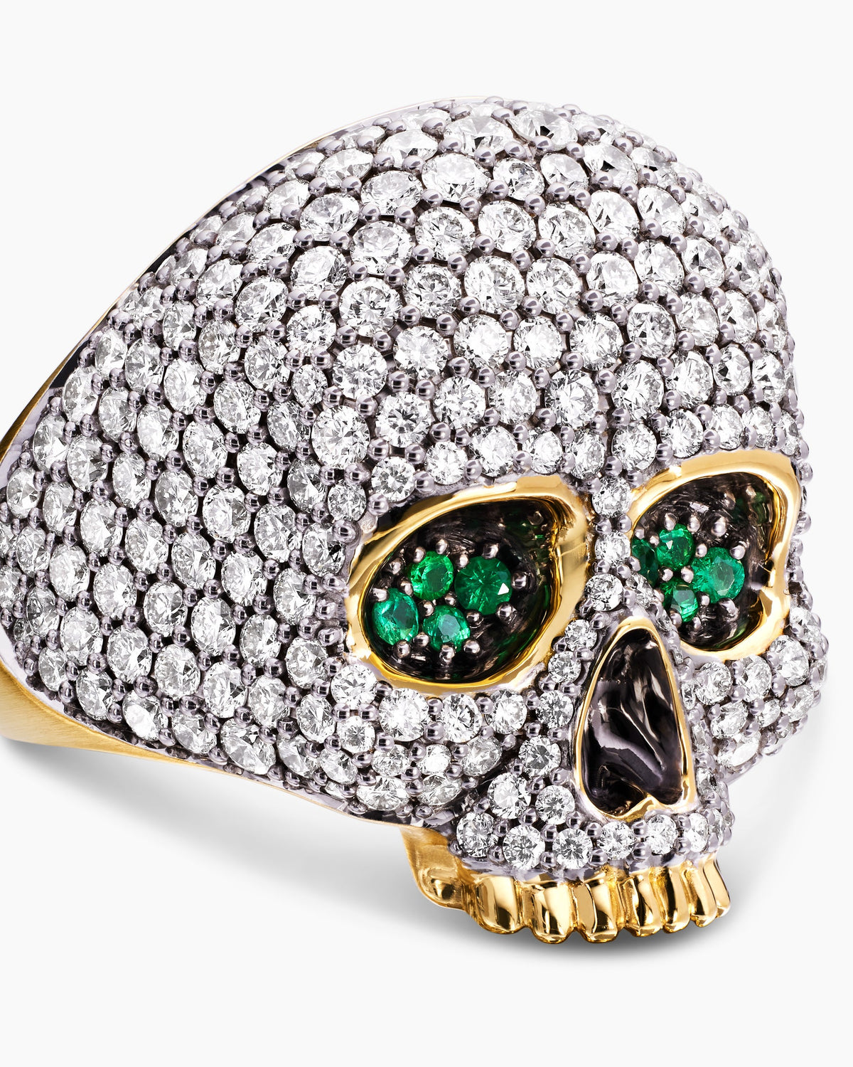 David Yurman Memento Mori Skull Ring David Yurman Men’s