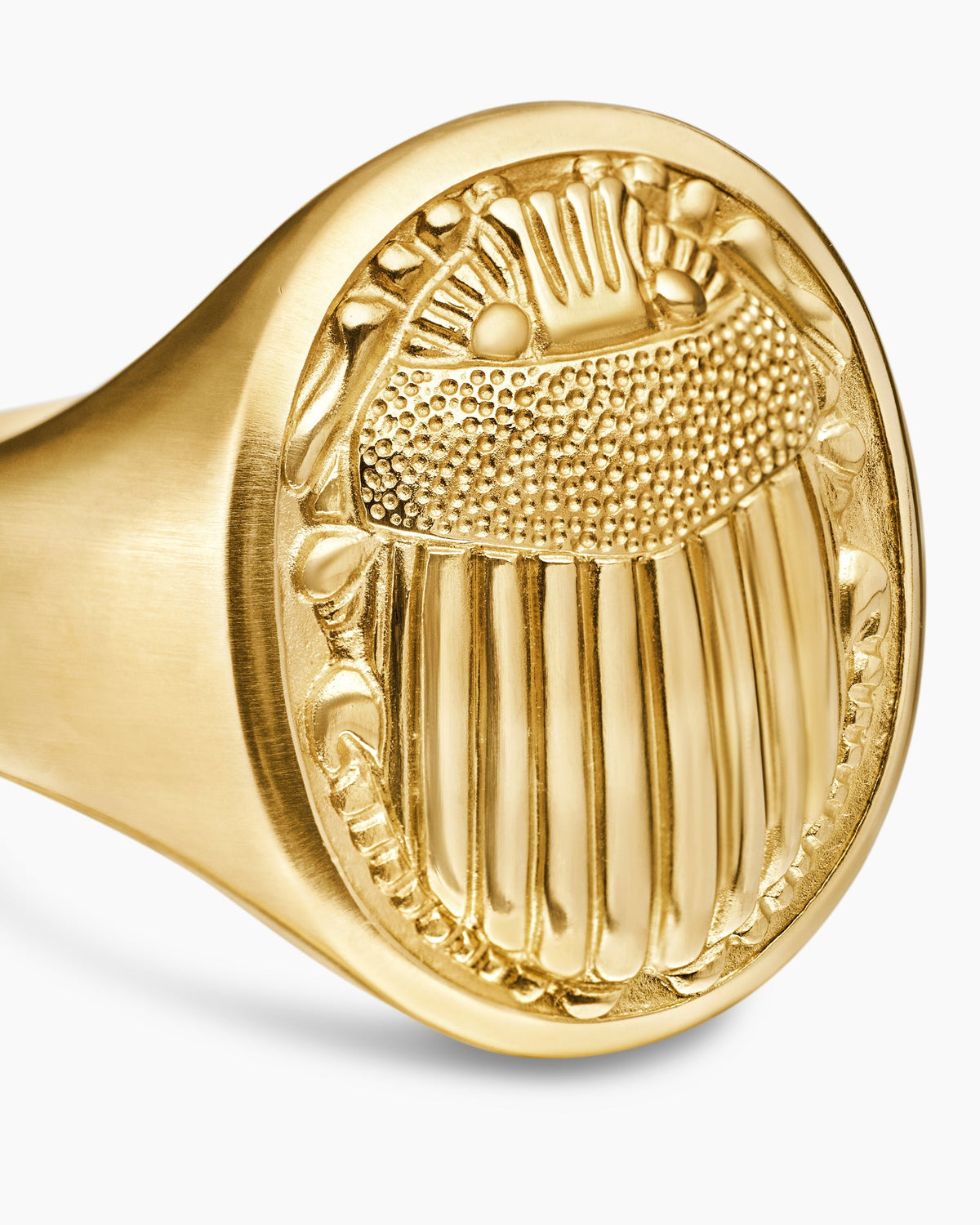 David Yurman Petrvs Scarab Signet Ring David Yurman Men’s