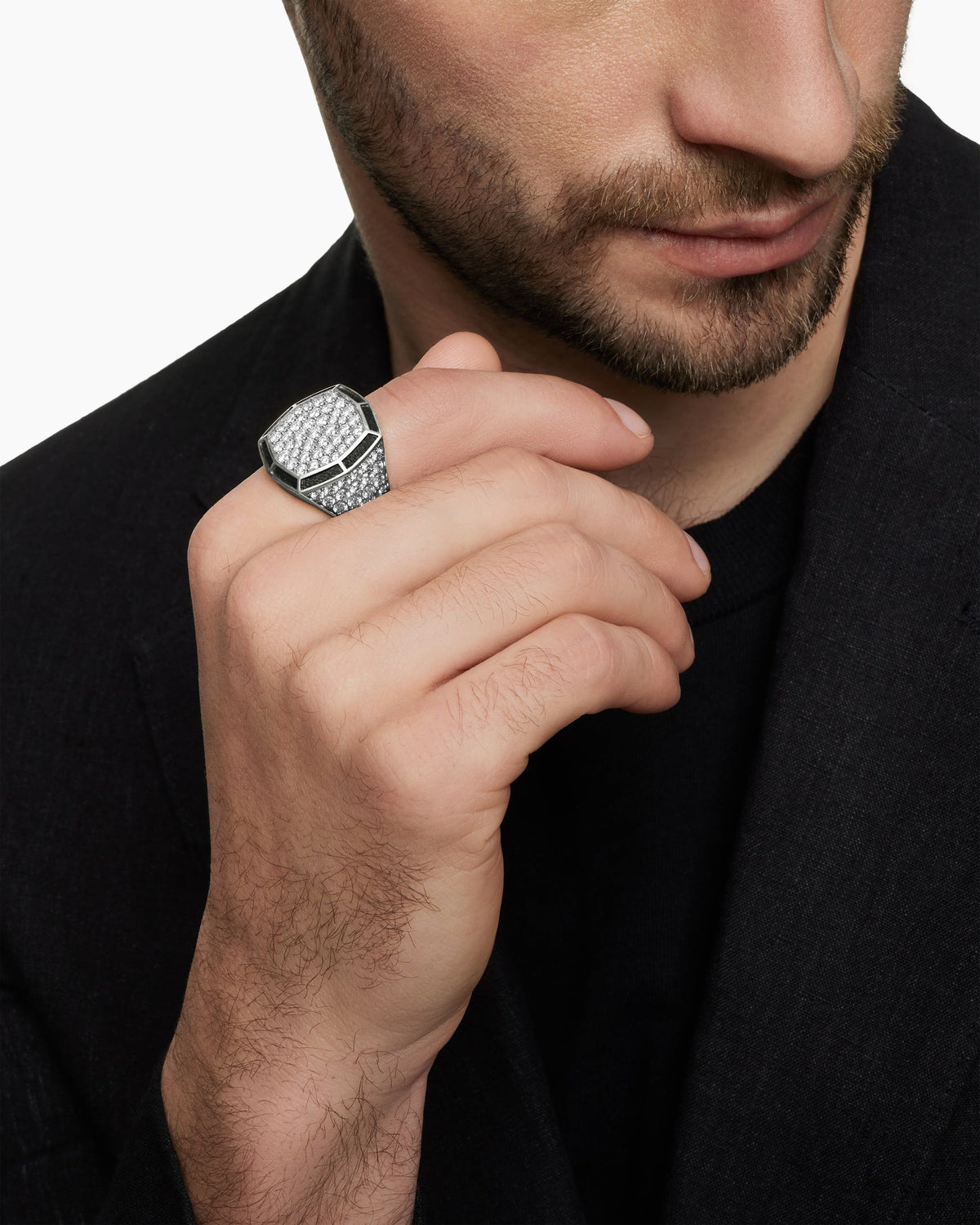 David Yurman Streamline Bold Signet Ring David Yurman Men’s