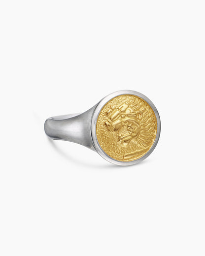 David Yurman Petrvs Lion Pinky Ring David Yurman Men’s