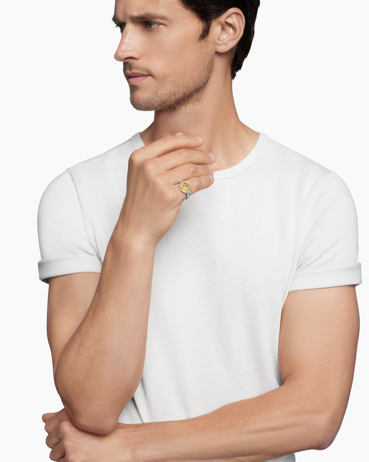 David Yurman Petrvs Lion Pinky Ring David Yurman Men’s