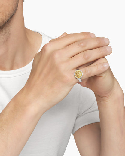 David Yurman Petrvs Lion Pinky Ring David Yurman Men’s