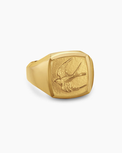 David Yurman Waves Bird Pinky Ring David Yurman Men’s
