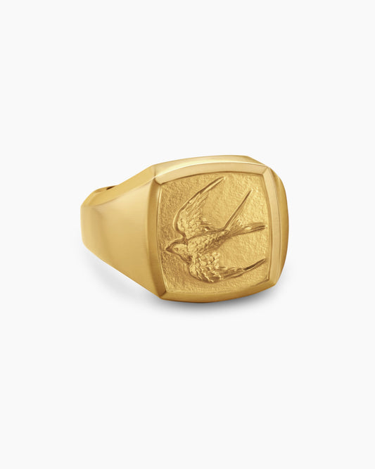 David Yurman Waves Bird Pinky Ring David Yurman Men’s