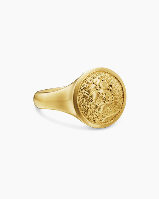 David Yurman Petrvs Lion Pinky Ring David Yurman Men’s
