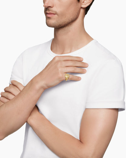 David Yurman Petrvs Lion Pinky Ring David Yurman Men’s