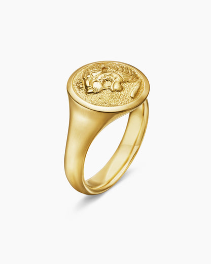David Yurman Petrvs Lion Pinky Ring David Yurman Men’s