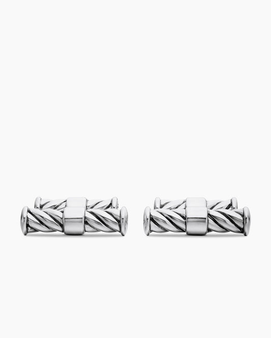 David Yurman Sculpted Cable Elongated Cufflinks David Yurman Men’s