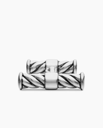 David Yurman Sculpted Cable Elongated Cufflinks David Yurman Men’s