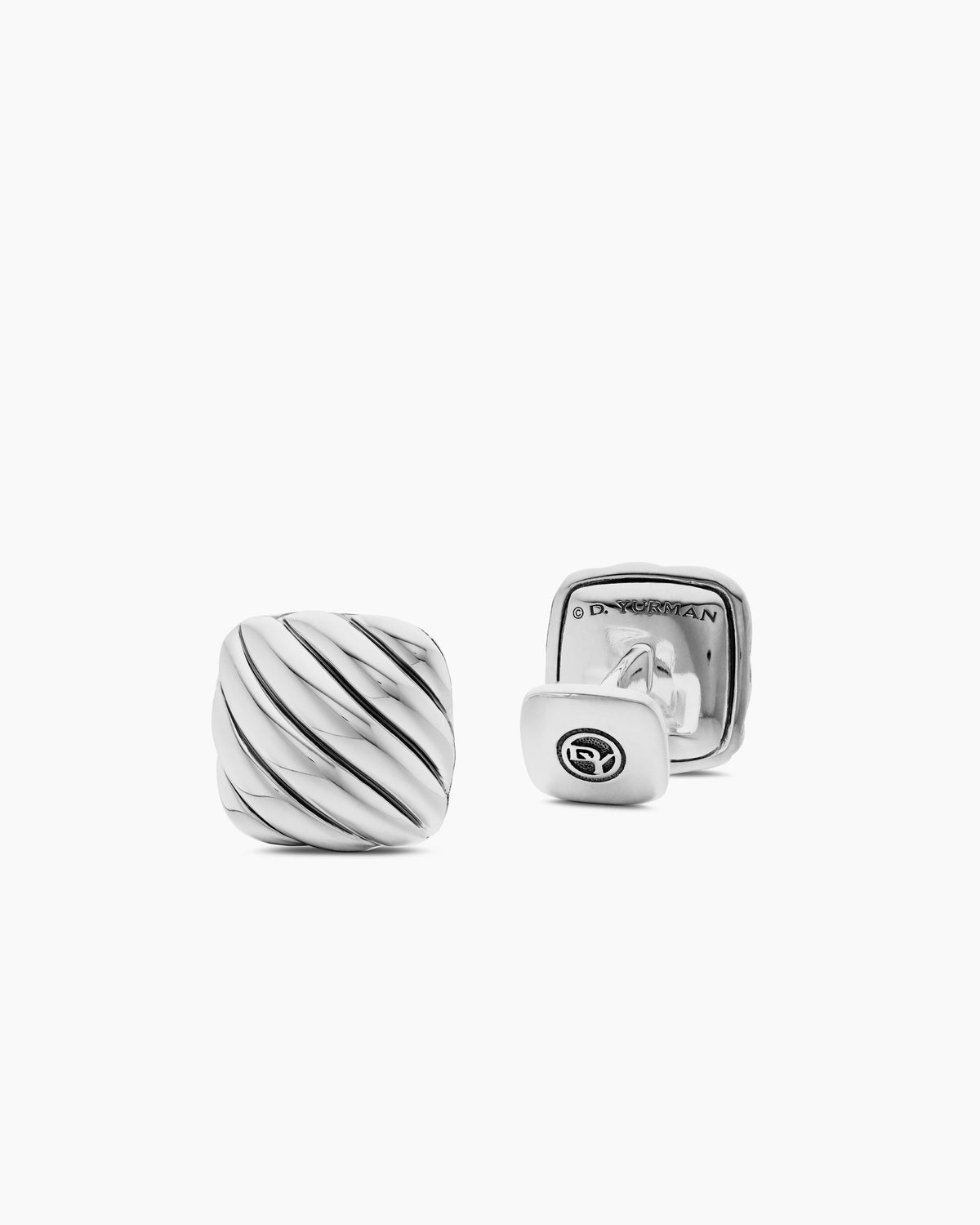 David Yurman Sculpted Cable Cushion Cufflinks David Yurman Men’s