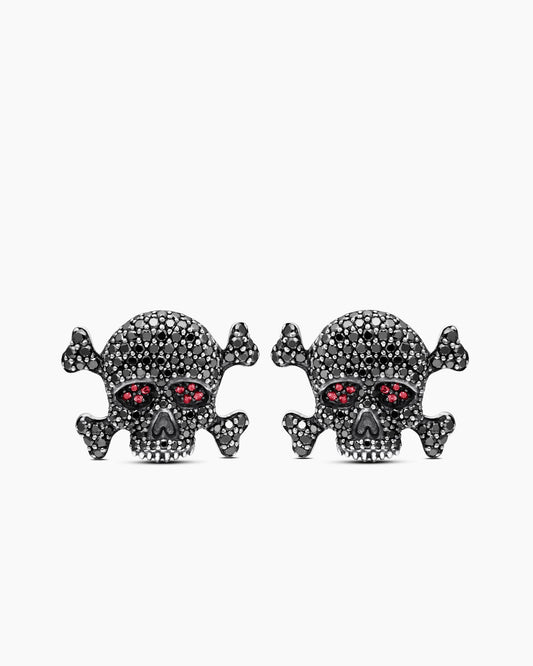 David Yurman Memento Mori Skull Cufflinks David Yurman Men’s