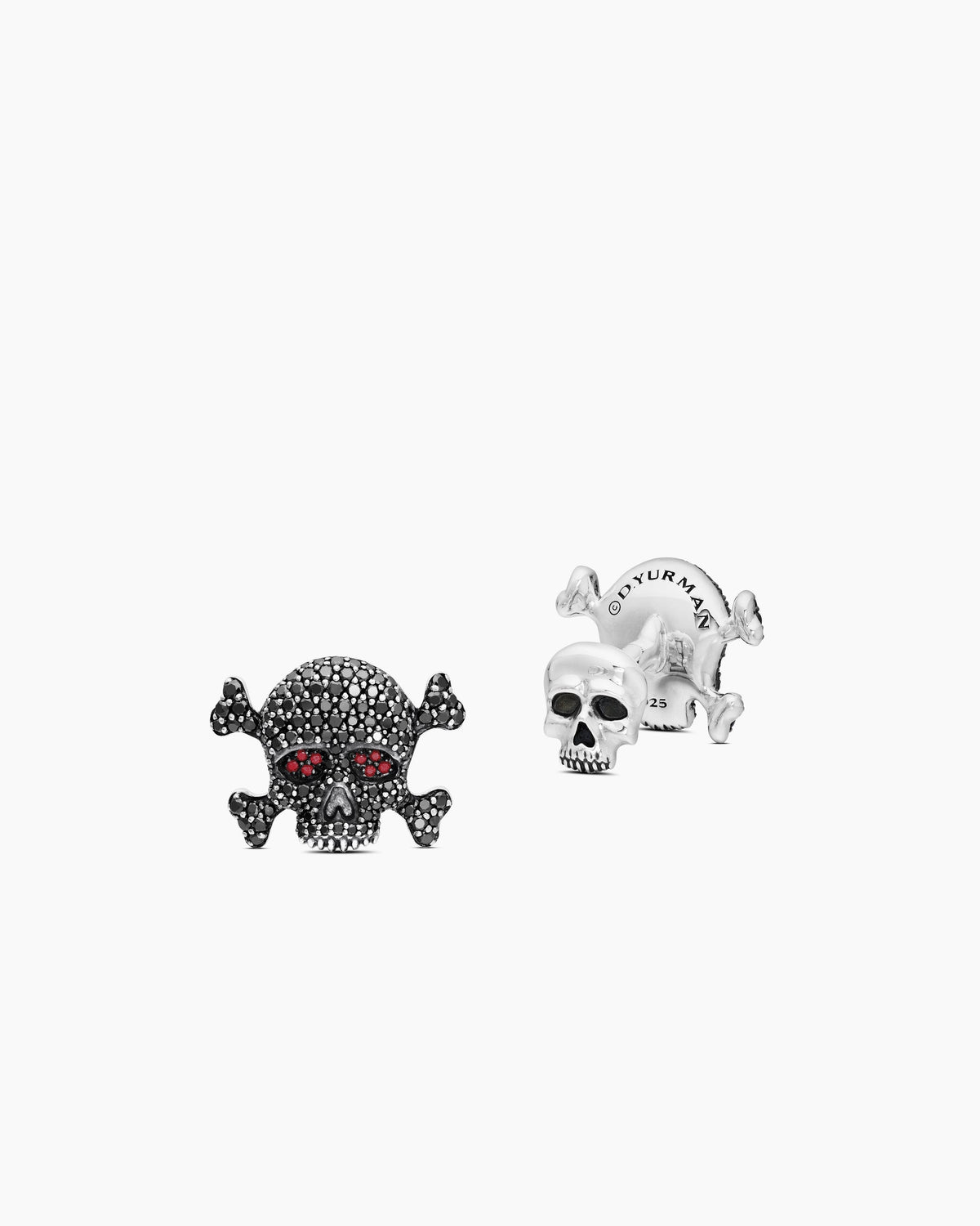 David Yurman Memento Mori Skull Cufflinks David Yurman Men’s