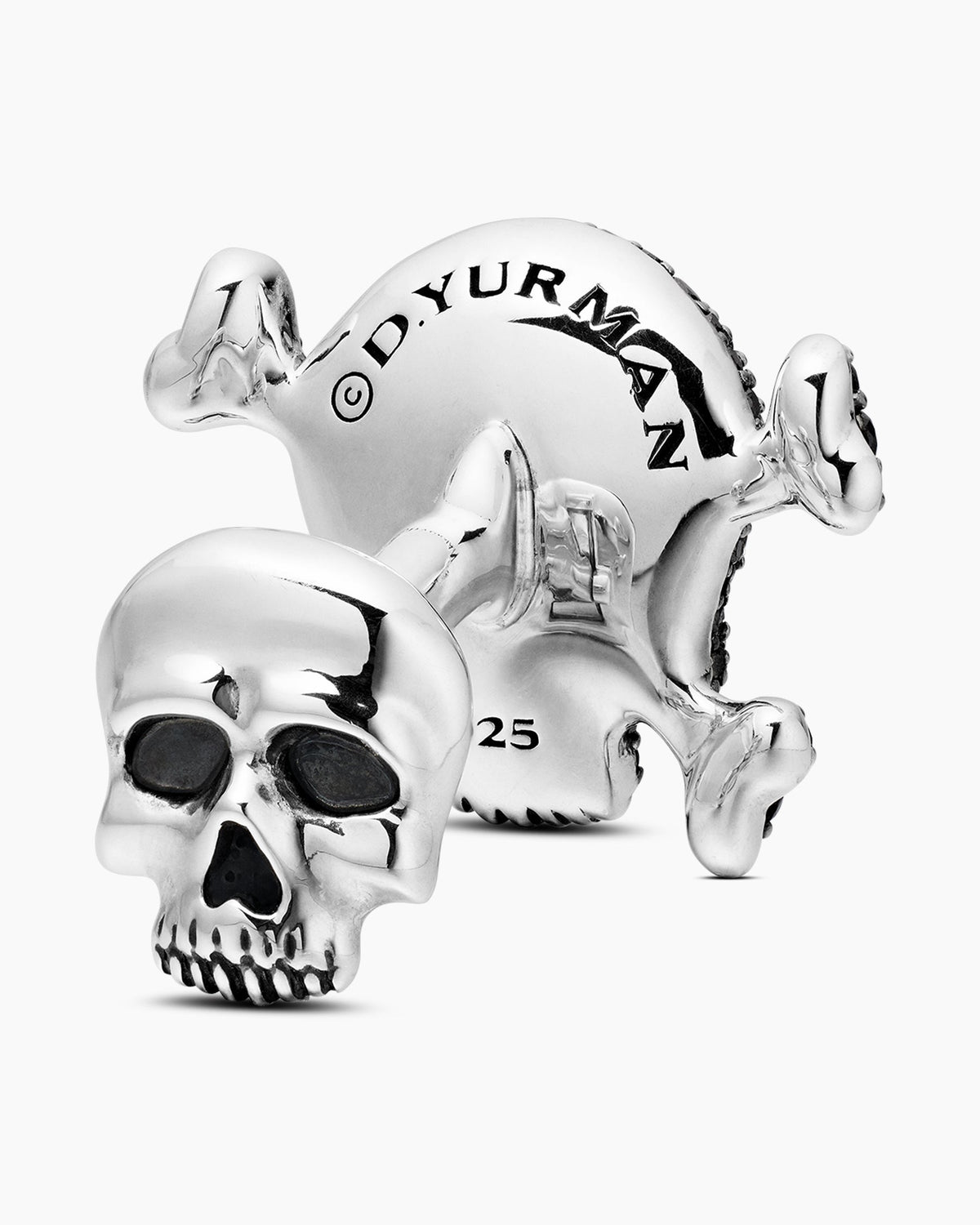 David Yurman Memento Mori Skull Cufflinks David Yurman Men’s