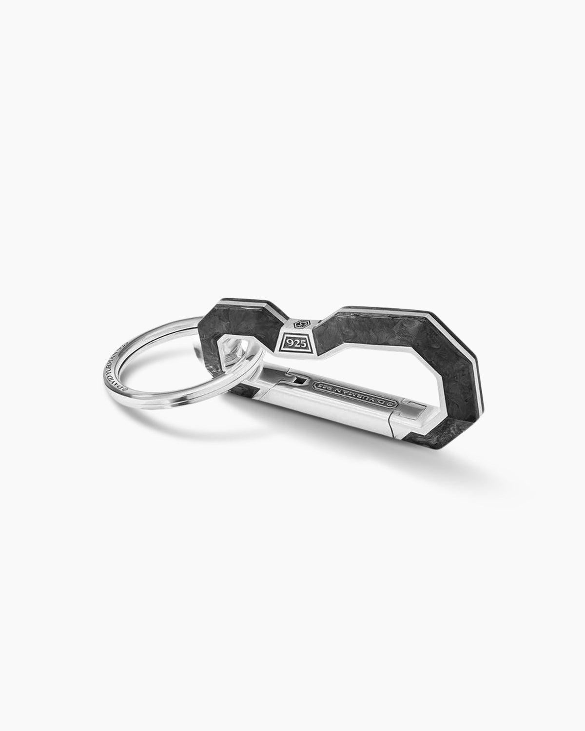 David Yurman Streamline Carabineer Keychain David Yurman Men’s