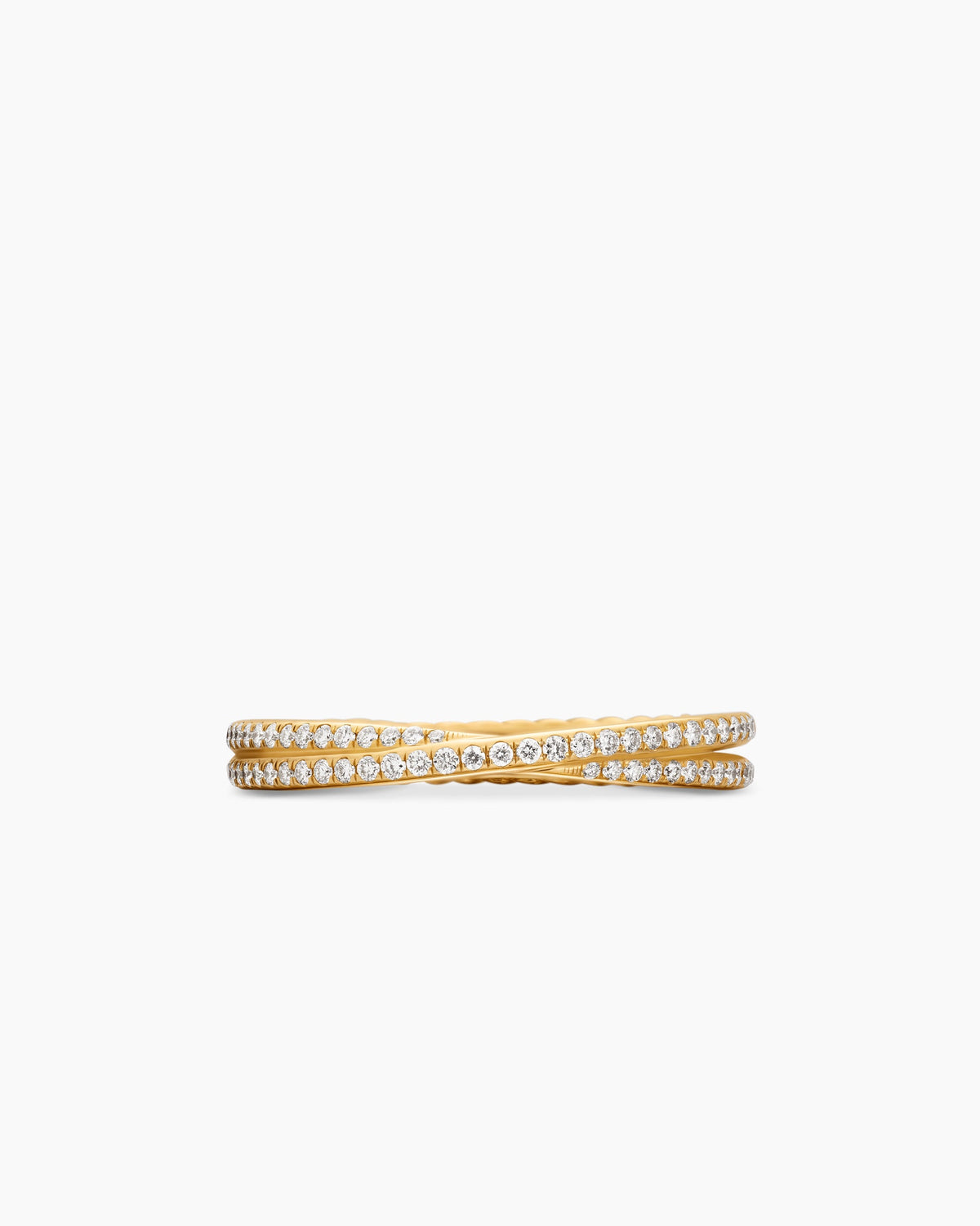 David Yurman DY Crossover Micro Pavé Band Ring David Yurman Wedding