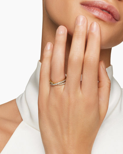 David Yurman DY Crossover Band Ring David Yurman Wedding