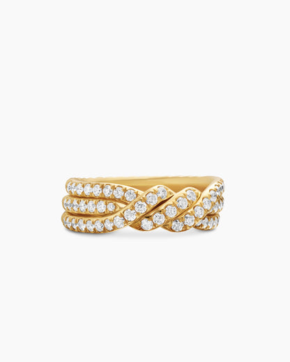 David Yurman Continuance Three Row Band Ring David Yurman Wedding